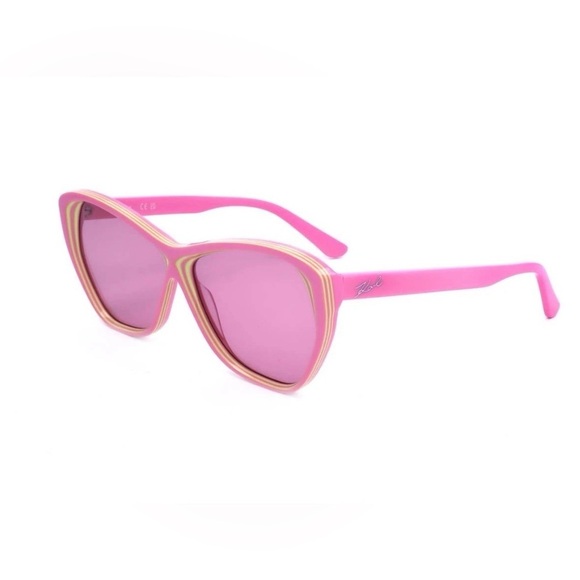 Karl Lagerfeld KL6103S New PINK/YELLOW 58/13/140 Women\'s Sunglasses